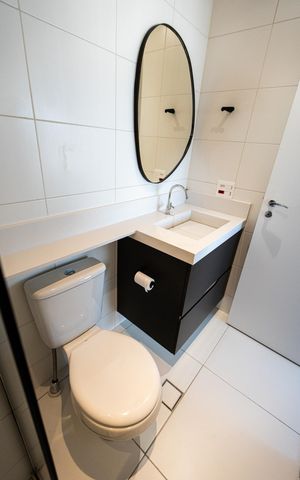 Apartamento para alugar com 33m², 1 quarto e sem vaga