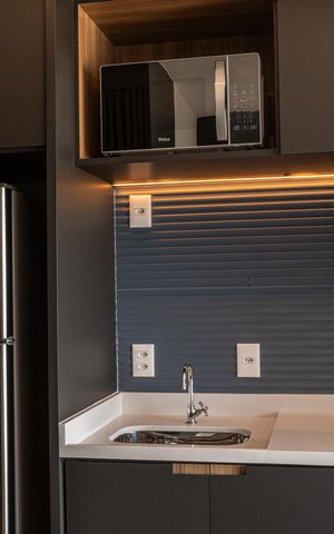 Apartamento para alugar com 33m², 1 quarto e sem vaga