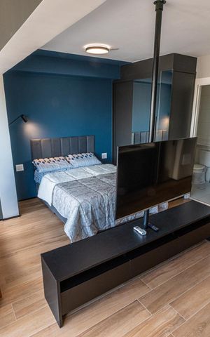 Apartamento para alugar com 33m², 1 quarto e sem vaga