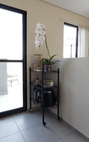 Studio à venda com 48m², 1 quarto e sem vagaCozinha