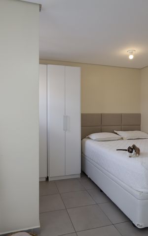 Studio à venda com 48m², 1 quarto e sem vagaSala/Quarto