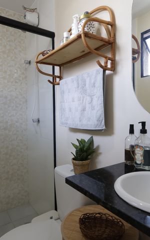 Studio à venda com 48m², 1 quarto e sem vagaBanheiro - torneira