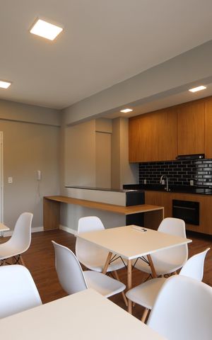 Studio à venda com 23m², 1 quarto e sem vagaÁrea comum - Espaço Gourmet