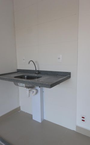 Studio à venda com 23m², 1 quarto e sem vagaStudio - detalhe cozinha