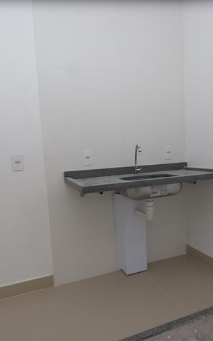 Studio à venda com 32m², 1 quarto e sem vagaStudio - detalhe cozinha