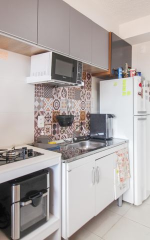 Apartamento para alugar com 28m², 1 quarto e sem vaga Apartamento para alugar com 28m², 1 quarto e sem vagaCozinha