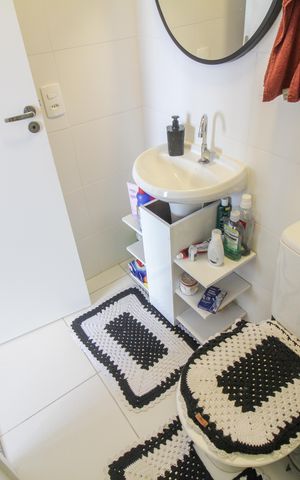 Apartamento para alugar com 28m², 1 quarto e sem vaga Apartamento para alugar com 28m², 1 quarto e sem vagaBanheiro