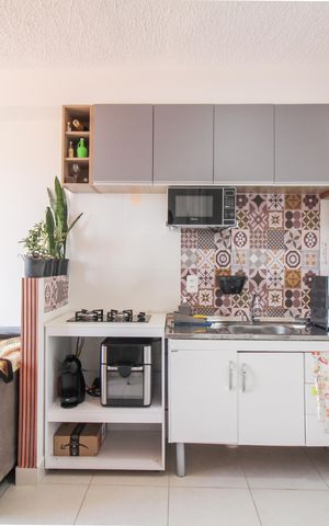 Apartamento para alugar com 28m², 1 quarto e sem vaga Apartamento para alugar com 28m², 1 quarto e sem vagaCozinha