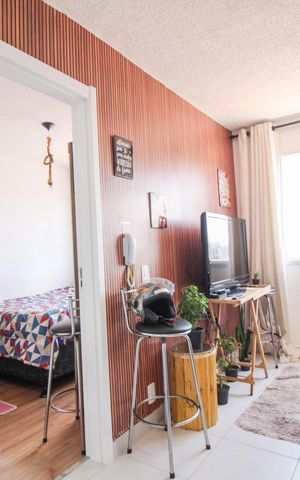 Apartamento para alugar com 28m², 1 quarto e sem vaga Apartamento para alugar com 28m², 1 quarto e sem vagaSala