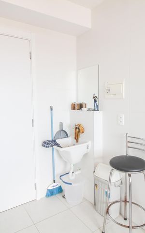 Apartamento para alugar com 28m², 1 quarto e sem vaga Apartamento para alugar com 28m², 1 quarto e sem vagaCozinha/Tanque