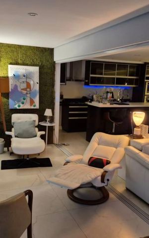 Apartamento à venda com 84m², 1 quarto e 2 vagas Apartamento à venda com 84m², 1 quarto e 2 vagasSala