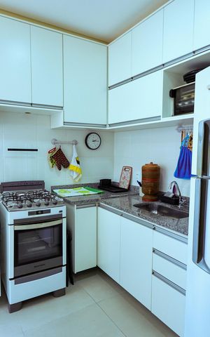 Apartamento à venda com 58m², 2 quartos e 1 vagaCozinha