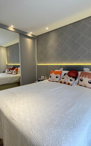 Casa de condomínio à venda com 136m², 3 quartos e 2 vagas Casa de condomínio à venda com 136m², 3 quartos e 2 vagasQuarto 2