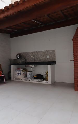 Casa à venda com 80m², 3 quartos e 1 vagaÁrea Gourmet