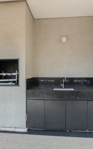 Studio para alugar com 41m², 1 quarto e 1 vaga Studio para alugar com 41m², 1 quarto e 1 vagaÁrea comum - Churrasqueira