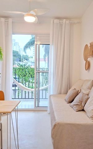 Apartamento à venda com 27m², 1 quarto e sem vaga Apartamento à venda com 27m², 1 quarto e sem vagaSala