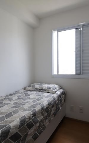 Apartamento à venda com 40m², 2 quartos e 1 vagaQuarto 2