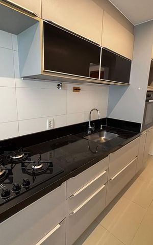Apartamento à venda com 74m², 2 quartos e 2 vagas Apartamento à venda com 74m², 2 quartos e 2 vagasCozinha