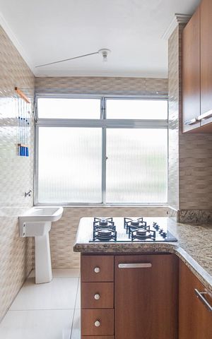 Apartamento para alugar com 90m², 2 quartos e 1 vagaCozinha e Área de Serviço
