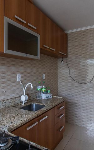 Apartamento para alugar com 90m², 2 quartos e 1 vagaCozinha e Área de Serviço