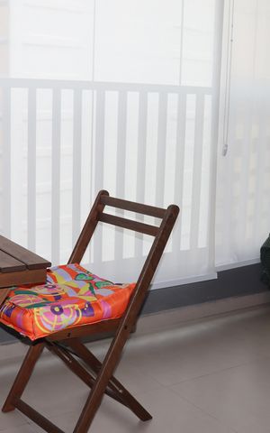 Studio à venda com 37m², 1 quarto e sem vagaVaranda
