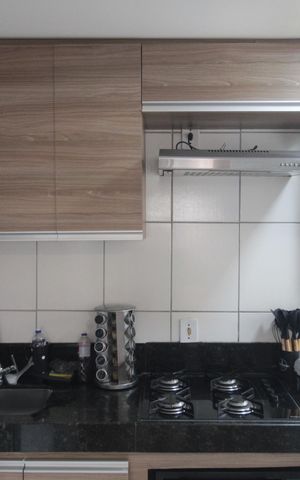 Apartamento à venda com 60m², 3 quartos e sem vagaCozinha e Área de Serviço