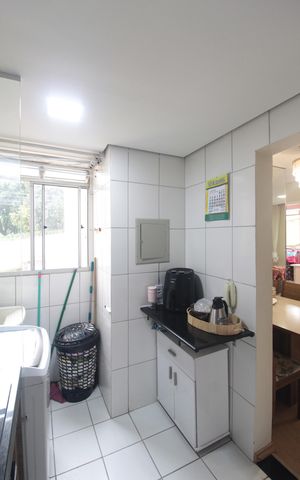 Apartamento à venda com 60m², 3 quartos e sem vagaCozinha e Área de Serviço