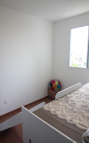Apartamento à venda com 52m², 2 quartos e 1 vagaQuarto 2