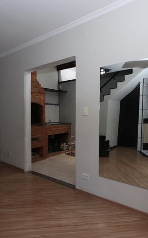 Casa de condomínio para alugar com 76m², 2 quartos e 1 vagaSala