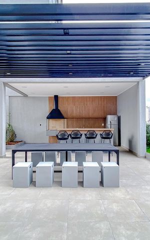 Studio à venda com 27m², 1 quarto e 1 vagaÁrea comum - Churrasqueira