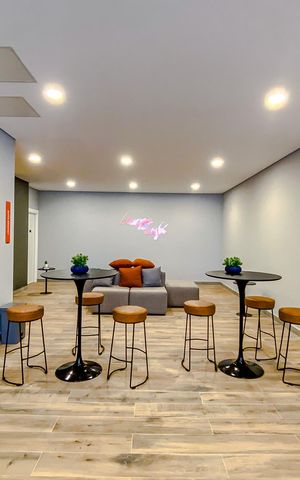 Studio à venda com 27m², 1 quarto e 1 vagaÁrea comum
