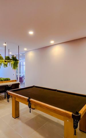 Studio à venda com 27m², 1 quarto e 1 vagaSala de Jogos