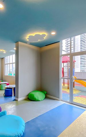 Studio à venda com 27m², 1 quarto e 1 vagaBrinquedoteca