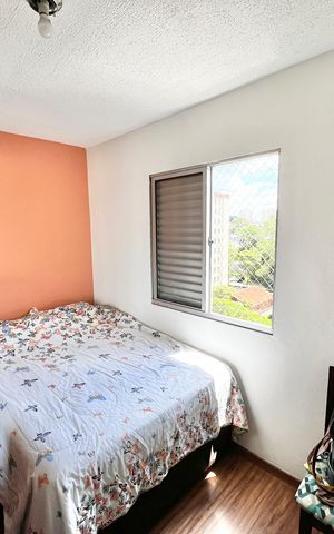 Apartamento à venda com 49m², 2 quartos e 1 vaga Apartamento à venda com 49m², 2 quartos e 1 vagaQuarto 2