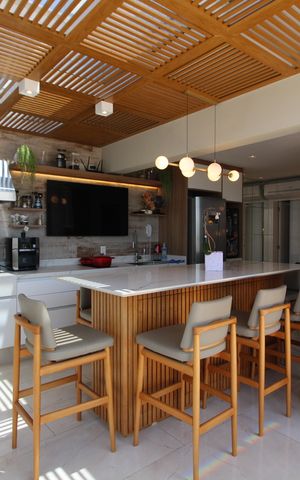 Apartamento à venda com 173m², 3 quartos e 2 vagasCozinha Gourmet