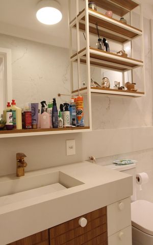Apartamento à venda com 173m², 3 quartos e 2 vagasBanheiro Social