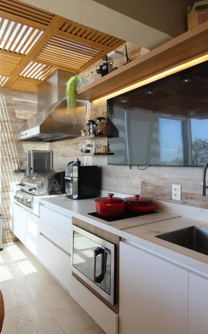 Apartamento à venda com 173m², 3 quartos e 2 vagasCozinha Gourmet