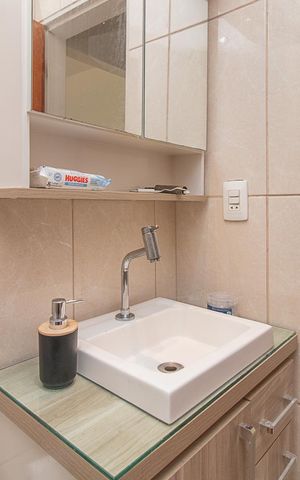 Apartamento à venda com 42m², 1 quarto e 1 vagaBanheiro