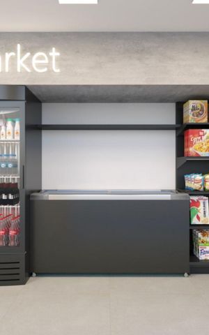 Apartamento para alugar com 70m², 2 quartos e 2 vagasÁrea comum - Mercado