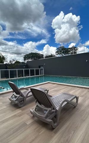 Apartamento para alugar com 70m², 2 quartos e 2 vagasÁrea comum - Piscina