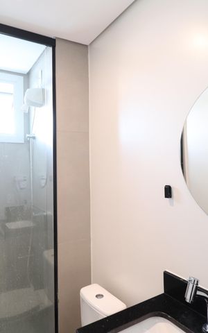 Apartamento para alugar com 70m², 2 quartos e 2 vagasBanheiro do Quarto 2