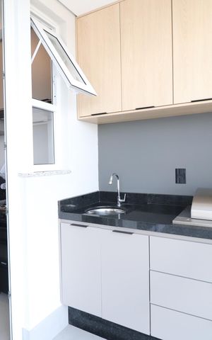 Apartamento para alugar com 70m², 2 quartos e 2 vagasVaranda gourmet