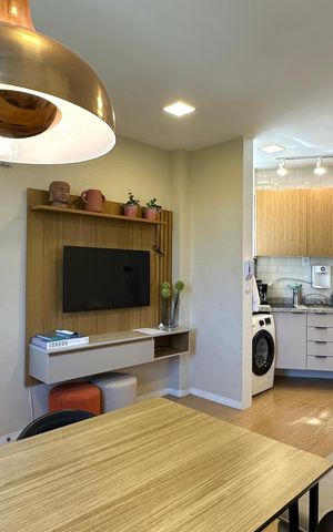 Apartamento à venda com 52m², 1 quarto e sem vaga