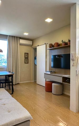 Apartamento à venda com 52m², 1 quarto e sem vaga