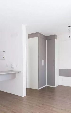Apartamento para alugar com 25m², 1 quarto e 1 vaga
