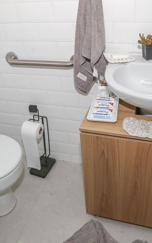 Apartamento para alugar com 120m², 2 quartos e 1 vaga Apartamento para alugar com 120m², 2 quartos e 1 vagaBanheiro da Suíte