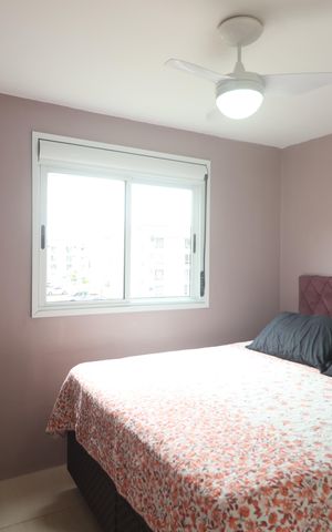 Apartamento à venda com 50m², 2 quartos e 1 vagaQuarto 1