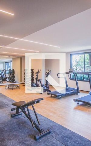Studio para alugar com 28m², 1 quarto e sem vaga Studio para alugar com 28m², 1 quarto e sem vagaÁrea comum - Academia