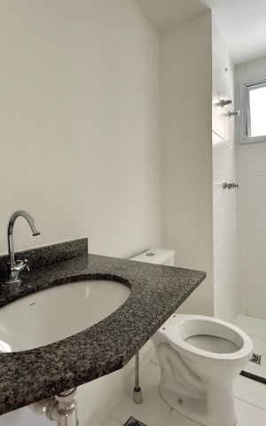 Apartamento à venda com 67m², 2 quartos e 1 vaga Apartamento à venda com 67m², 2 quartos e 1 vagaBanheiro