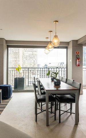 Studio para alugar com 22m², 1 quarto e sem vagaSalão de Festas